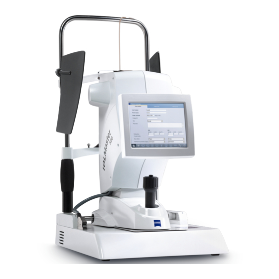 Zeiss IOLMaster Instrucciones Para El Uso