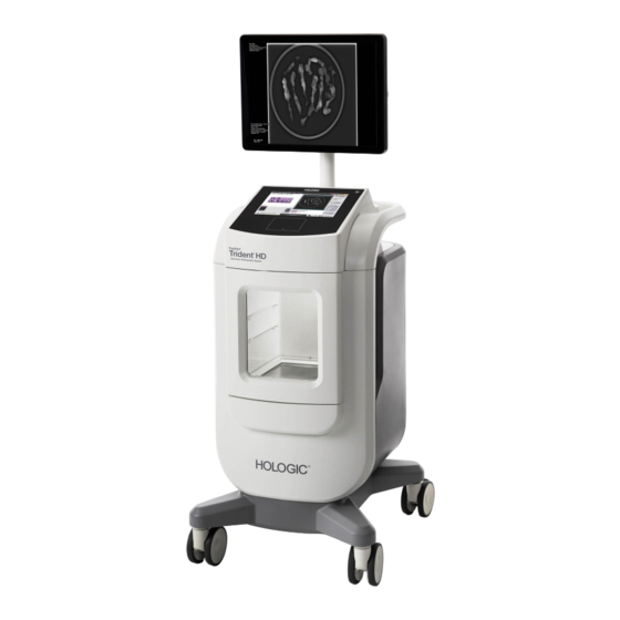 Hologic Faxitron Trident HD Guia Del Usuario