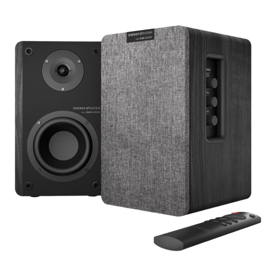 ENERGY SISTEM studio monitor 4 Manual De Usuario
