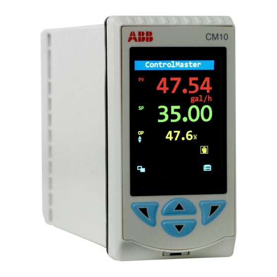 ABB ControlMaster CM10 Manual De Instrucciones