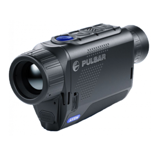 Pulsar AXION XM30 Manuales