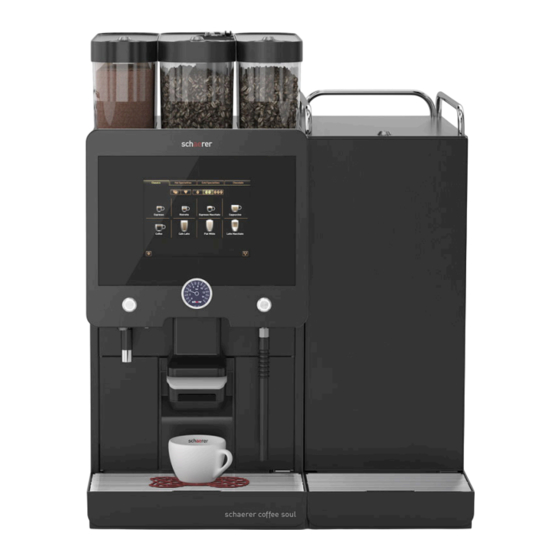 Schaerer Coffee Soul Manual De Instrucciones