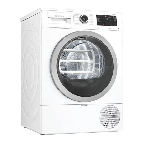 Bosch WTU87RH2ES Instrucciones De Uso E Instalación