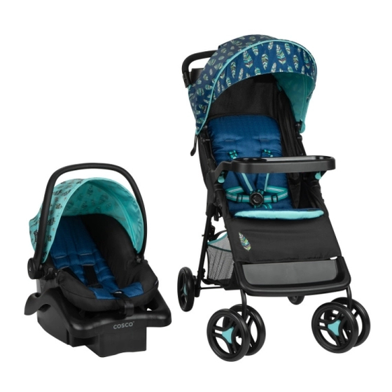 Cosco Lift & Stroll DX TR431 Guia De Inicio Rapido