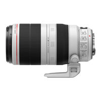 Canon EF100-400mm f/4.5-5.6L IS II USM Manual De Instrucciones