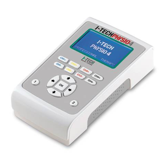 I-Tech PHYSIO 4 Manual De Instrucciones