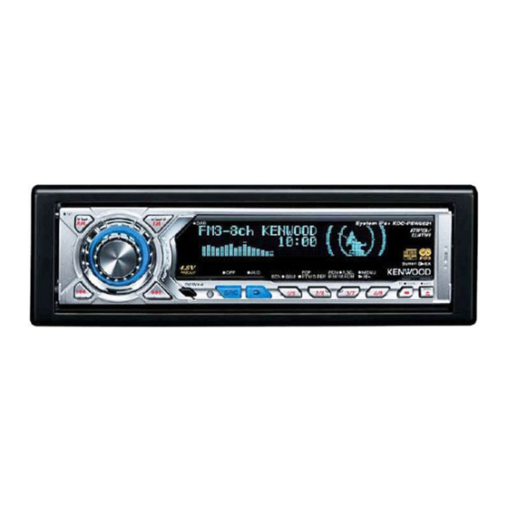 Kenwood KDC-PSW9521 Manual De Instrucciones