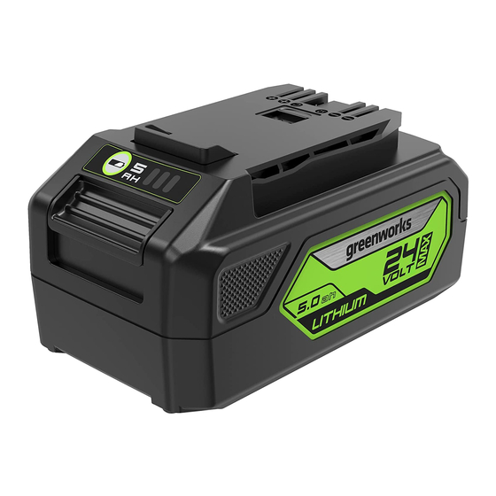 GreenWorks BAG711 Manual Del Operador