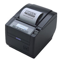 Citizen CT-S801 Manual De Usuario