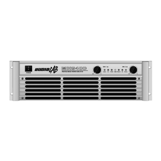 Audiolab AMERICAN PRO MH-7200 Manual Del Usuario