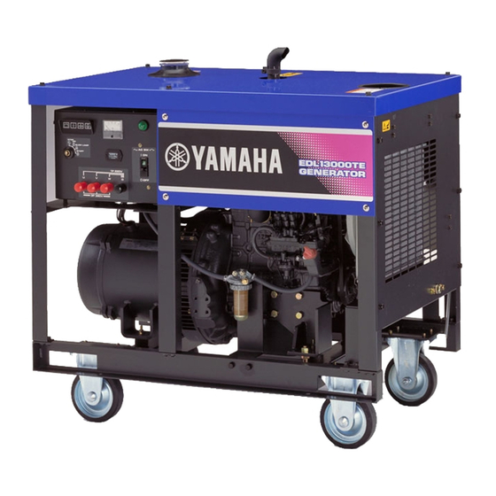 Yamaha EDL13000TE Manuales