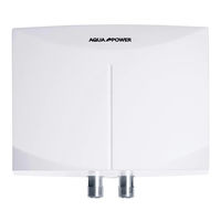 Aqua Power AQM 6-2 Funcionamiento E Instalación