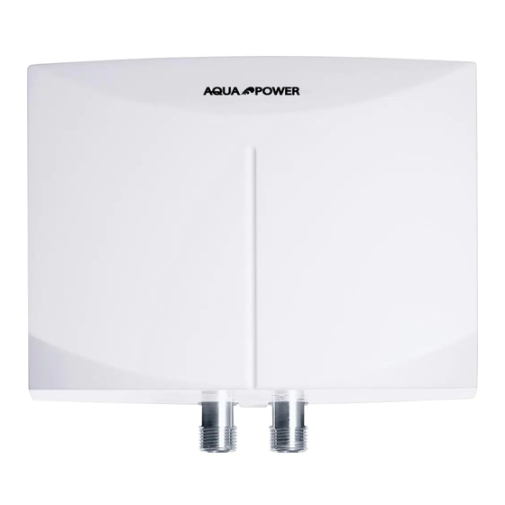 Aqua Power AQM 2-1 Funcionamiento E Instalación
