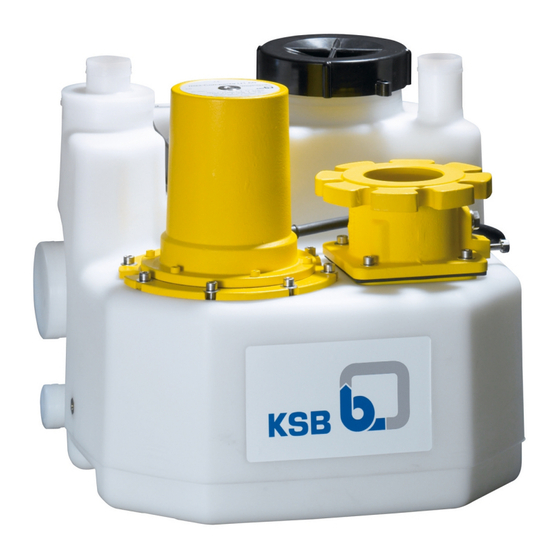 KSB mini-Compacta U60 Manual De Instrucciones De Servicio/Montaje
