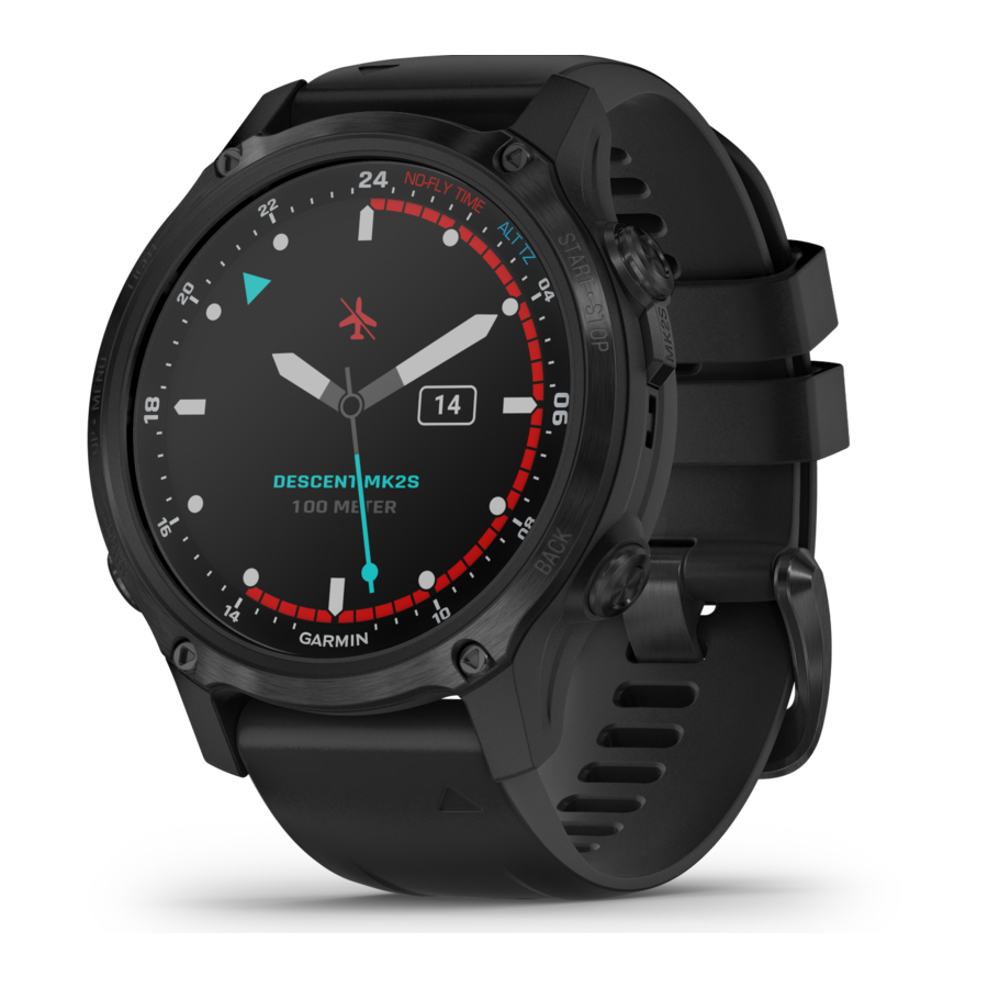 Garmin Descent Mk2s Guia De Inicio Rapido