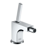 Hansgrohe AXOR Citterio 39210000 Instrucciones De Montaje