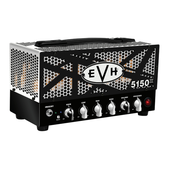 Evh 5150 III LBXII Manuales