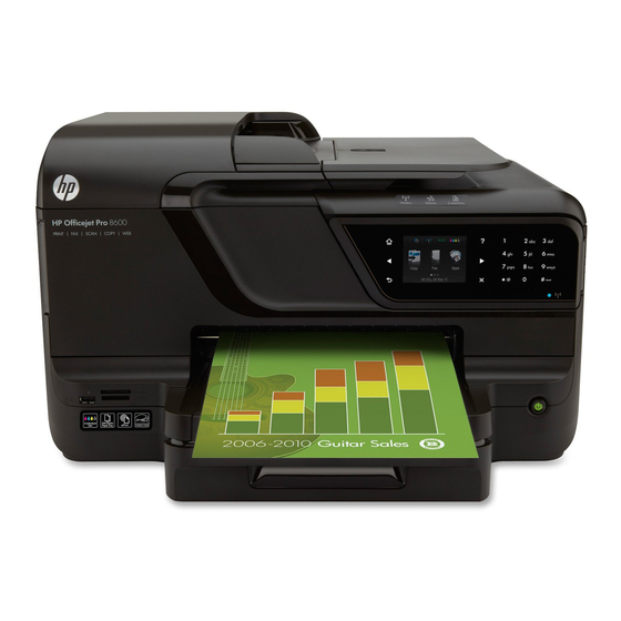 HP OFFICEJET PRO 8600 Serie Manual De Instrucciones