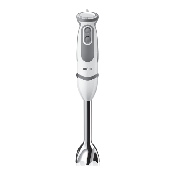 Braun MultiQuick 5 Vario MQ 5237 Manual Del Usuario