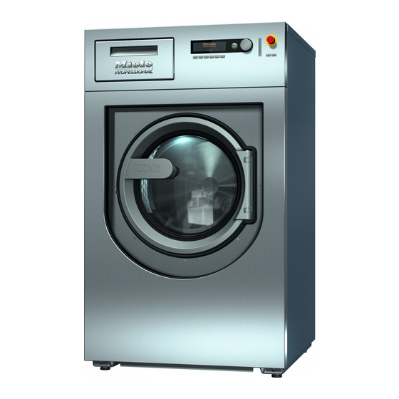 Miele professional PW 811 Plano De Instalación