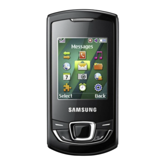 Samsung GT-E2550 Manual Del Usuario