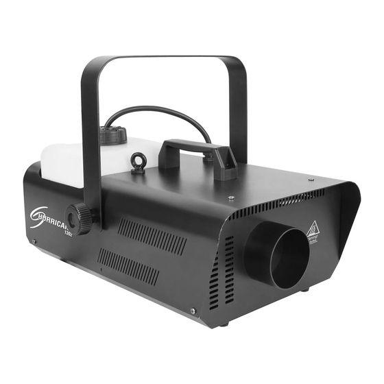 Chauvet Hurricane 1302 Guía De Referencia Rápida