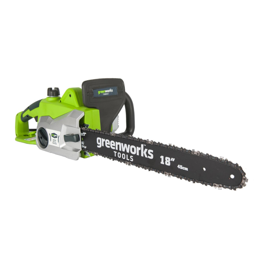 GreenWorks Tools GCS2046 Manuales