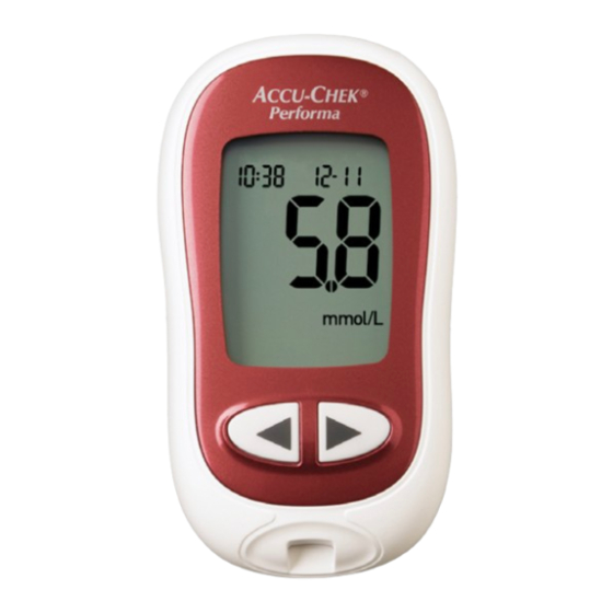 Accu-Chek Performa Instrucciones De Uso