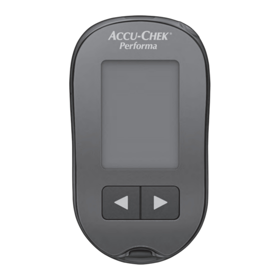 Accu-Chek Performa Instrucciones De Uso
