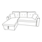 Muebles de Interior Alice's Home IDA ICCSOFA Instrucciones De Montaje