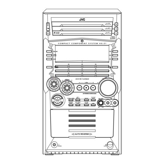 JVC CA-HXZ1 Manual De Instrucciones