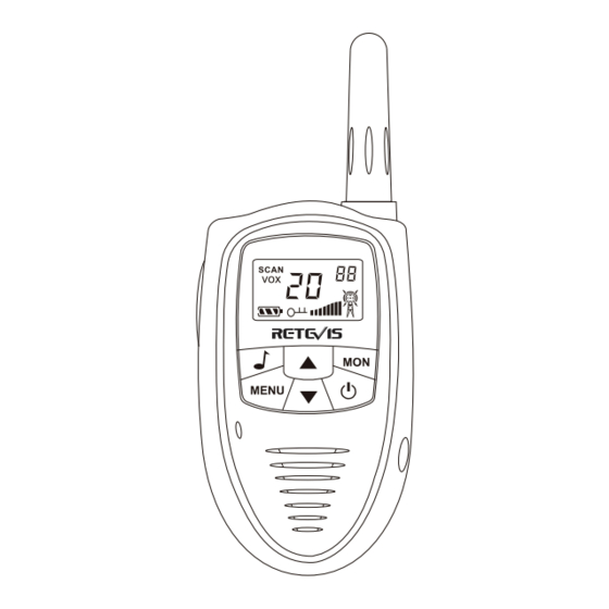 Retevis RT31 Manual De Usuario