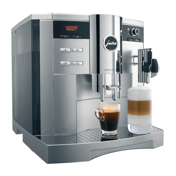 Jura IMPRESSA S9 One Touch Manual