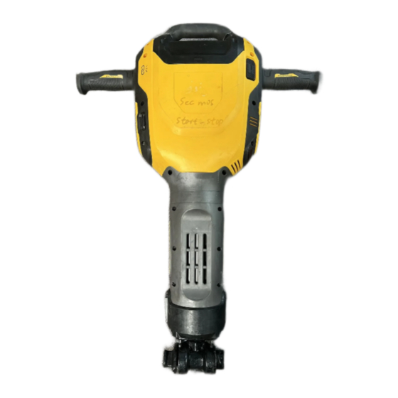 DeWalt DCH966 Manual De Instrucciones