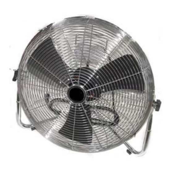 King of Fans HV-20G Manuales