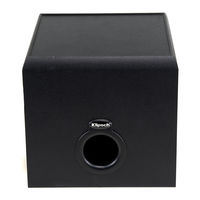 Klipsch ProMedia 2.1 THX Manual De Instrucciones