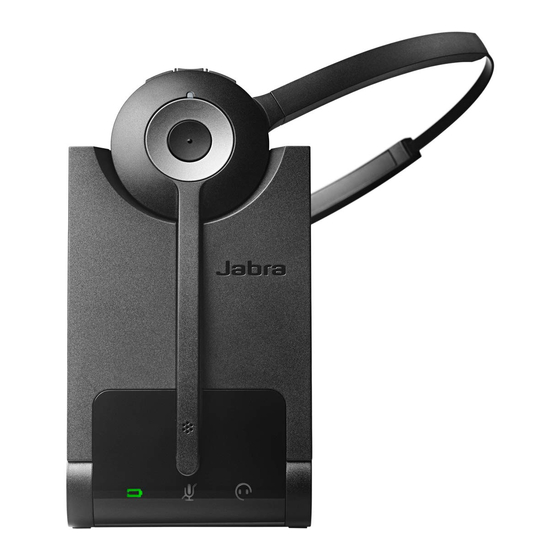 Jabra PRO 925 Manual De Usuario