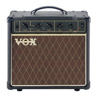 Vox VR15 Manual De Usuario