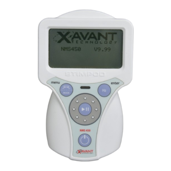 Xavant STIMPOD NMS410 Manual Del Usuario