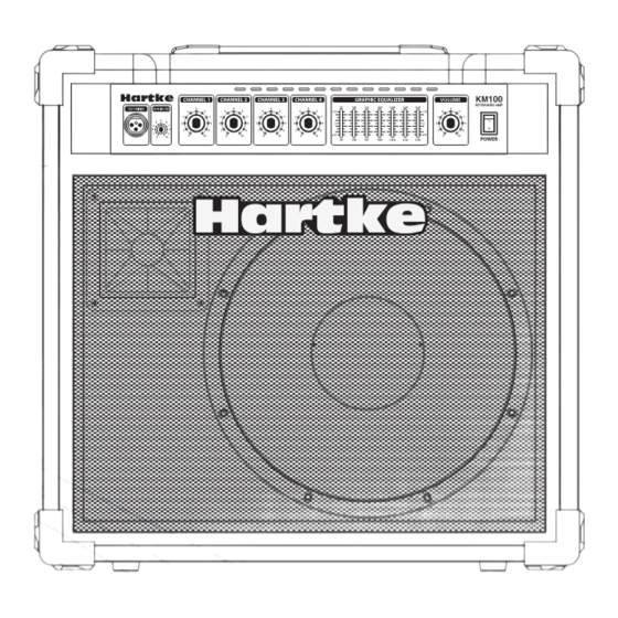 Hartke KM100 Manual Del Propietário