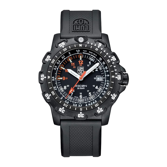 Luminox RECON Serie Manual De Uso