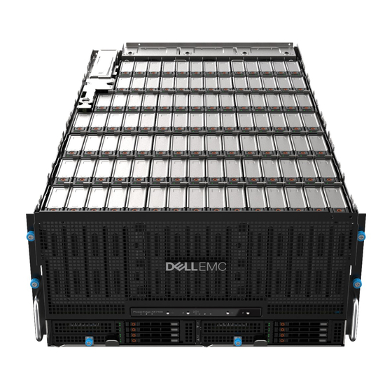 Dell EMC PowerEdge XE7100 Manuales