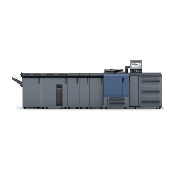 Konica Minolta bizhub PRESS  C1070 Manuales