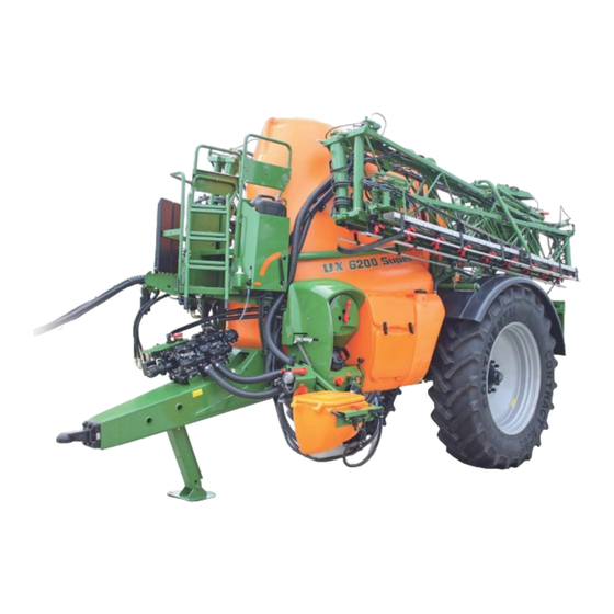 Amazone UX 3200 Super Instrucciones De Servicio