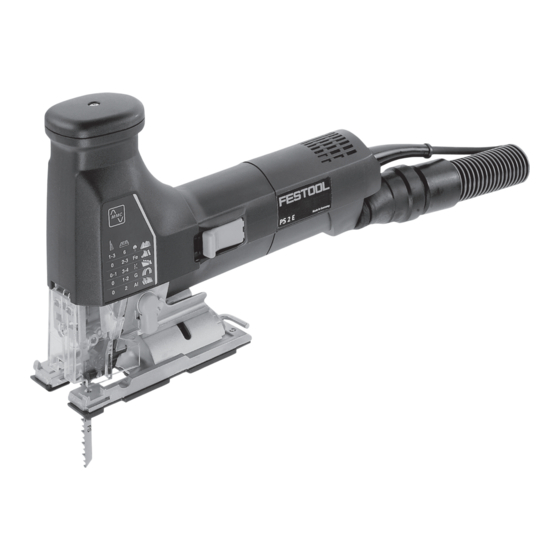 Festool PS 2 E Manual De Instrucciones