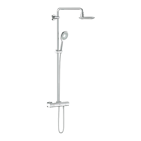 Grohe Rainshower System 27 363 Manuales