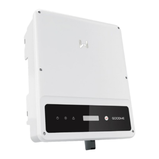 Goodwe DNS Serie Guía De Instalación Rápida