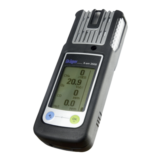Dräger X-am 2500 Manual Tecnico