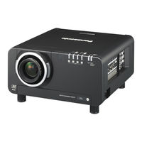Panasonic PT-D10000E Instrucciones De Funcionamiento
