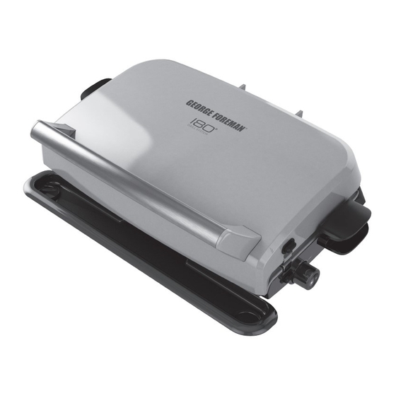 George Foreman GRP3180 Manuales